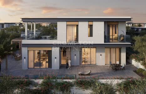 4 Bedroom Villa for Sale in Al Hudayriat Island, Abu Dhabi - Double Row Corner|Luxurious 4BR|Premium Amenities