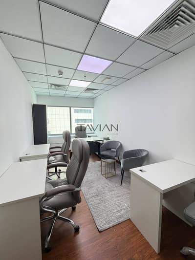 Office for Rent in Business Bay, Dubai - Prime Location, Near Metro, 1-4 Cheques, Furnished