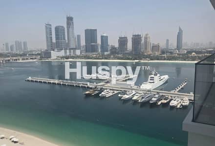 2 Bedroom Apartment for Sale in Dubai Harbour, Dubai - Vacant | Skyline and Beach View | Open Plan