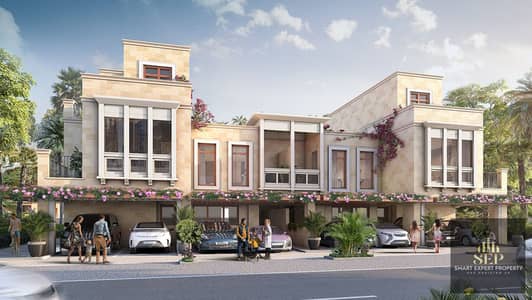 4 Bedroom Townhouse for Rent in DAMAC Lagoons, Dubai - Damac_Lagoons_Malta-Homepage_Hero_16x9. jpg