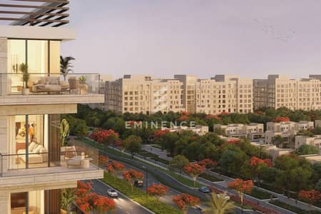 3 Bedroom Flat for Sale in Town Square, Dubai - Swimming Pool View | Partially Park View