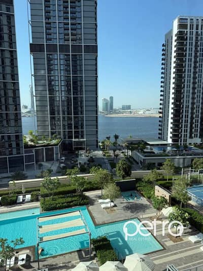 2 Bedroom Flat for Rent in Dubai Creek Harbour, Dubai - Fully Furnished Luxury Apartment | Stunning Creek & Pool View | Prime Creek Harbour Living
