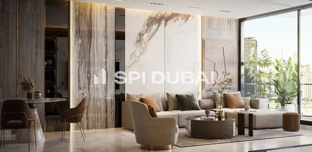 شقة 1 غرفة نوم للبيع في قرية جميرا الدائرية، دبي - Livingroom. jpg