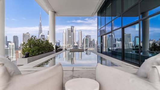 4 Bedroom Penthouse for Sale in Business Bay, Dubai - Elegance | Private Pool | Penthouse