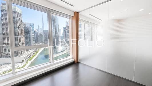 Office for Sale in Business Bay, Dubai - Canal and Burj view | Partitioned | Good ROI Office for Sale in Business Bay, Dubai - Canal and Burj view | Partitioned | Good ROI