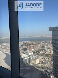 Experience a luxurious lifestyle in Sky Tower, Al Reem Island, with a modern apartment featuring stunning views, elegant design, and spacious layouts,