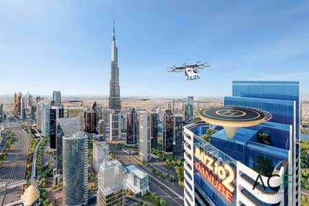 Studio for Sale in Business Bay, Dubai - 10% Below OP | Burj Khalifa View | High Floor Studio for Sale in Business Bay, Dubai - 10% Below OP | Burj Khalifa View | High Floor