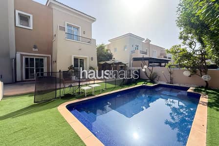 3 Bedroom Villa for Sale in Arabian Ranches, Dubai - Private Pool | Upgraded | Downstairs shower