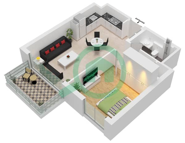 Type A3 Unit 1 Floor 2-13
Unit 2-3,6 Floor Podium
Unit 7 Floor 1-9
Unit 8 Floor 1-13
Unit 11 Floor 1-9
Unit 5 Floor 10-13