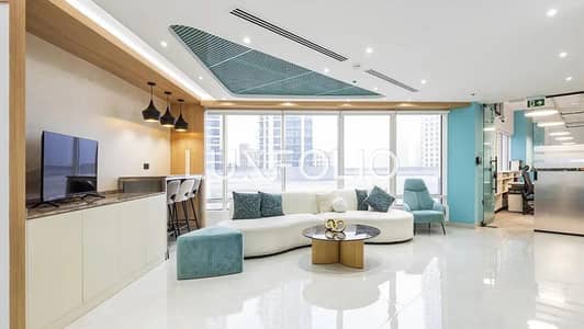Office for Rent in Business Bay, Dubai - Exclusive | 9 Parkings | Luxury Fitted