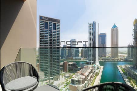 2 Bedroom Apartment for Rent in Business Bay, Dubai - Brand New | Fully Furnished | Full Canal View