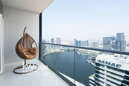 1 Bedroom Flat for Rent in Business Bay, Dubai - Canal View | High Floor | Vacant