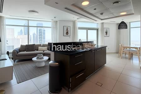 1 Bedroom Flat for Rent in Downtown Dubai, Dubai - High Floor | Sea View | Ready To Move