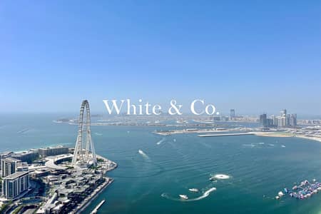 3 Bedroom Apartment for Rent in Jumeirah Beach Residence (JBR), Dubai - 3 Bed | Custom Design | Vacant | Palm view