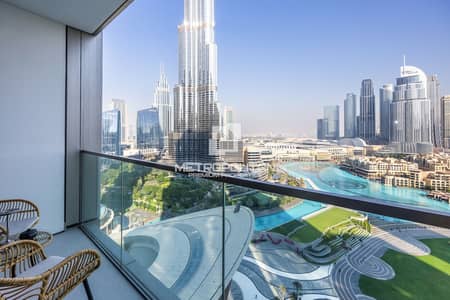 2 Bedroom Flat for Rent in Downtown Dubai, Dubai - Furnished | Excellent Condition | Burj View