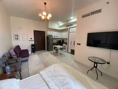 Luxury Studio . Semi Furnished. Beautiful view