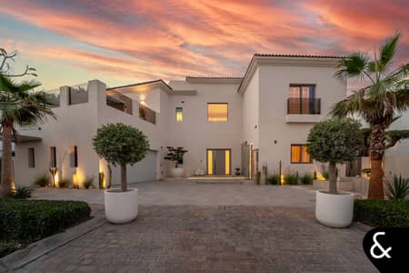 5 Bedroom Villa for Sale in Jumeirah Golf Estates, Dubai - Exclusive Turnkey Mansion overlooking Earth Golf Course