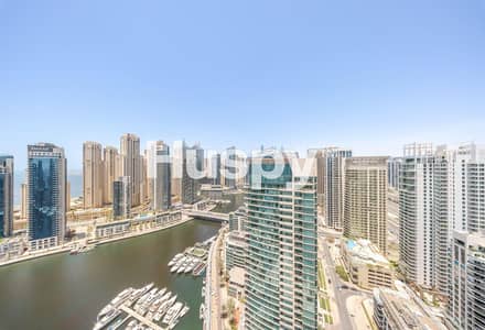 2 Bedroom Apartment for Rent in Dubai Marina, Dubai - Waterfront Living | Vacant | High Floor
