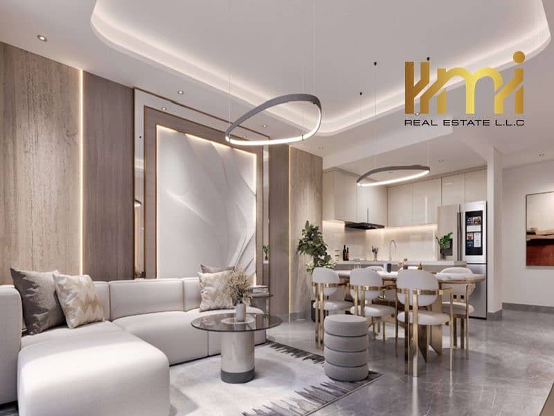 1-bedroom apartment with a living room in Meydan Horizon, just 6 minutes from Downtown and Burj Khalifa, at the best price in the area. Fully furnished with the finest German brands. - Image 6