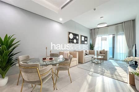 1 Bedroom Apartment for Rent in Business Bay, Dubai - 1 en suite BHK | Furnished | Burj and Canal view