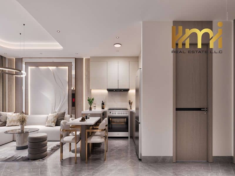1-bedroom apartment with a living room in Meydan Horizon, just 6 minutes from Downtown and Burj Khalifa, at the best price in the area. Fully furnished with the finest German brands. - Image 9