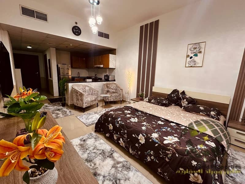 Fully Furnished Studio for Sale in Al Nuaimiya Towers Ajman High Floor Monthly Rental Income Prime Investment Opportunity An excellent opportunity to - More