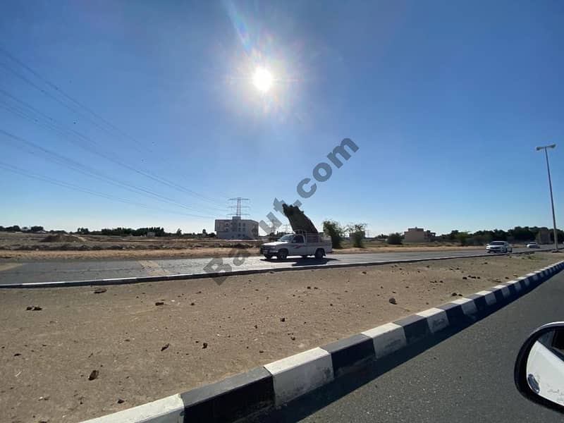 Commercial plots for sale in the best location in Ajman