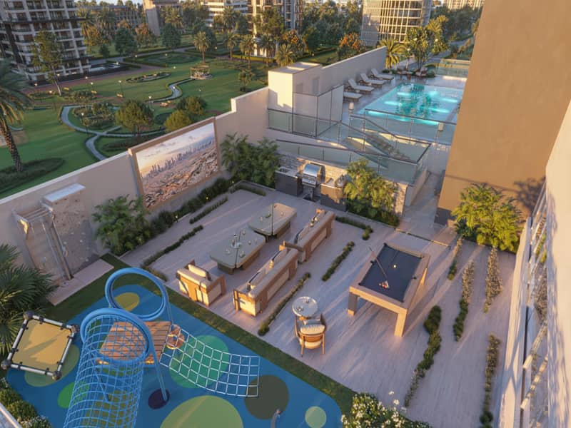 Studio Apartment | Laya Courtyard | Pool & Park Views - Image 5