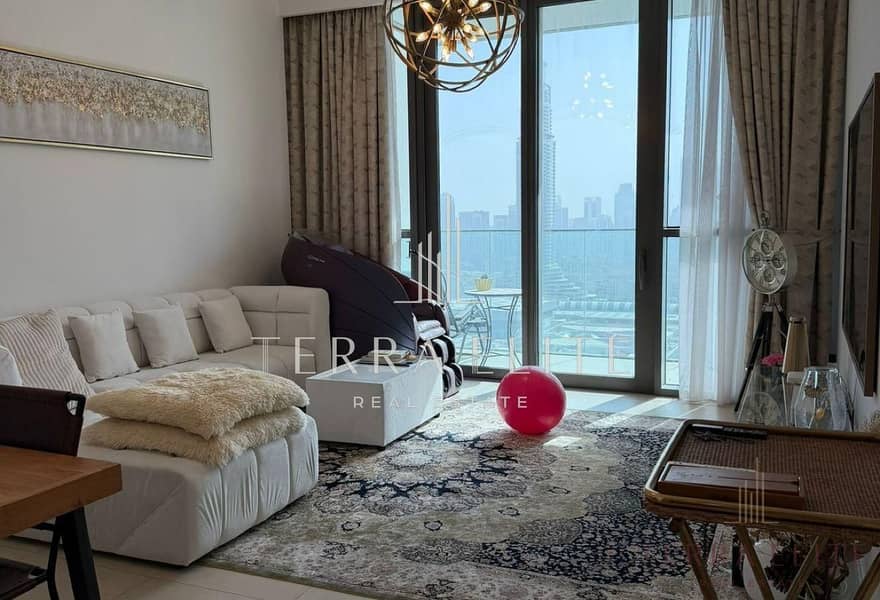 Fully Furnished | Vacant | Burj Khalifa view - Image 8
