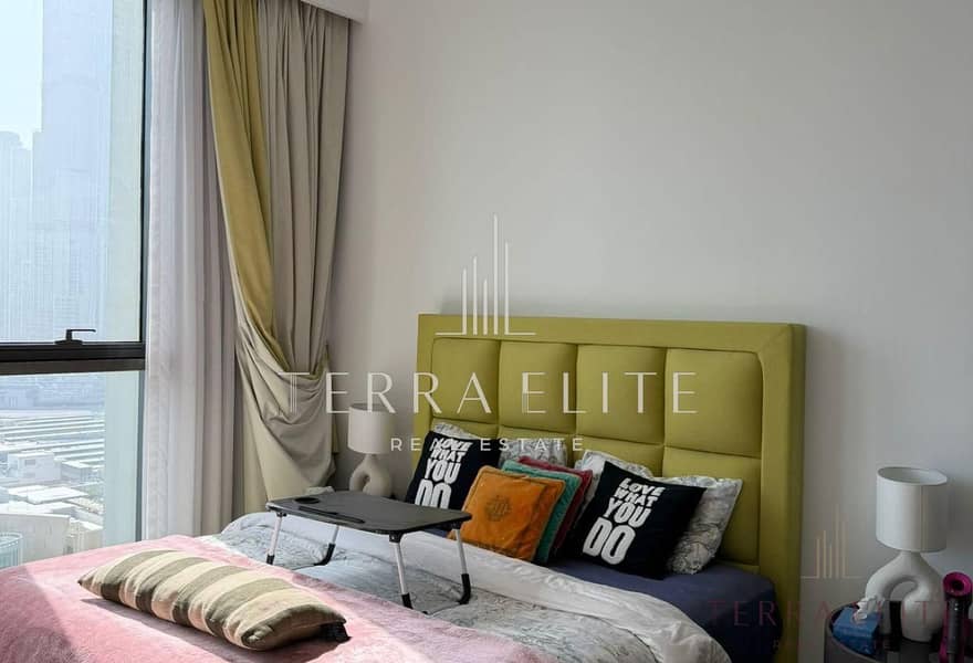 Fully Furnished | Vacant | Burj Khalifa view - Image 10