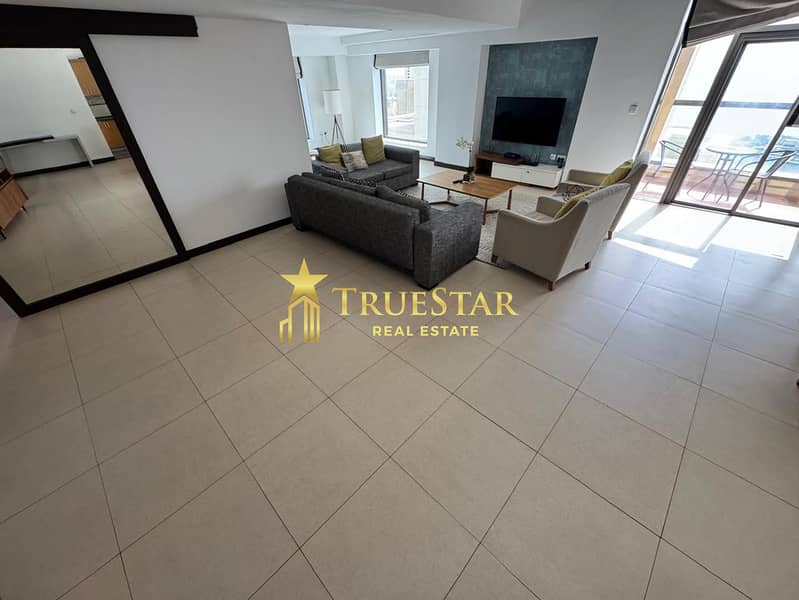 CLOSE TO BEACH FULLY FURNISHED 2BR+STUDY SHARED POOL & GYM