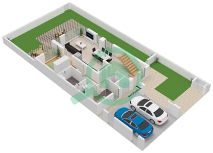 Orania - 4 Bedroom Townhouse Type/unit BOLD-B / UNIT 6-PLEX Floor plan