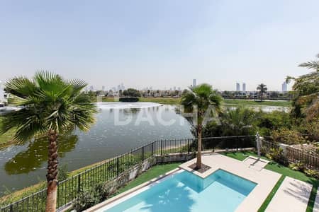5 Bedroom Villa for Rent in Jumeirah Islands, Dubai - Brand New | Fully Furnished | Lake View