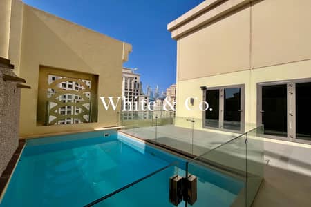 4 Bedroom Flat for Rent in Jumeirah Beach Residence (JBR), Dubai - Penthouse | Private pool | UF | Vacant