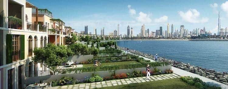 Amazing Sea Facing Villa at La Mer with Dubai Skyline View Amazing Sea Facing Villa at La Mer with Dubai Skyline View