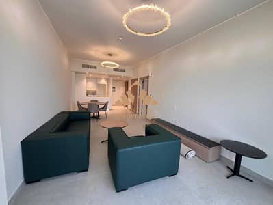 1 Bedroom Apartment for Rent in Jumeirah Village Circle (JVC), Dubai - apt dining living room (5). jpg