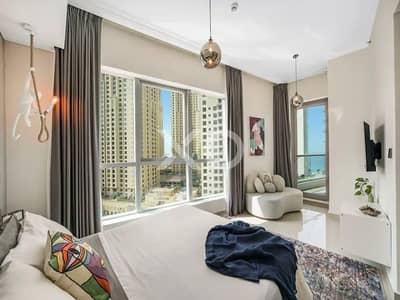 Studio for Rent in Dubai Marina, Dubai - Renovated | Furnished | Water Views