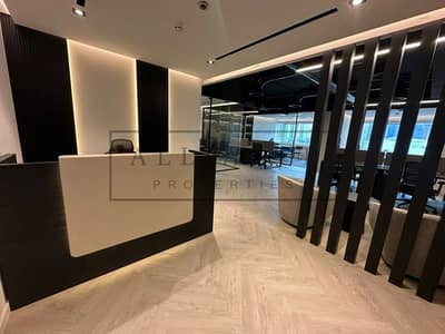 Office for Sale in Jumeirah Lake Towers (JLT), Dubai - 3 partitions | Rented | Low Floor | Furnished