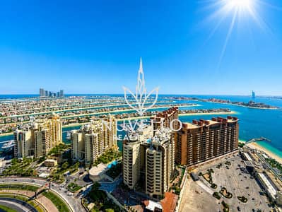 Studio for Rent in Palm Jumeirah, Dubai - Gulf Views | Newly Renovated | High Floor