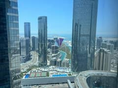 Top Floor 1BR | Sea & City View | Furnished
