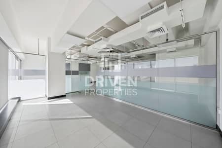Office for Rent in Deira, Dubai - Fitted Office Space with Attached Pantry&Washroom