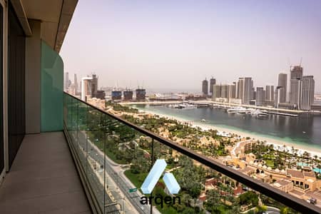 2 Bedroom Apartment for Rent in Dubai Media City, Dubai - Full Sea View | Furnished 2BR + Maid | All Bills Included 2 Bedroom Apartment for Rent in Dubai Media City, Dubai - Full Sea View | Furnished 2BR + Maid | All Bills Included