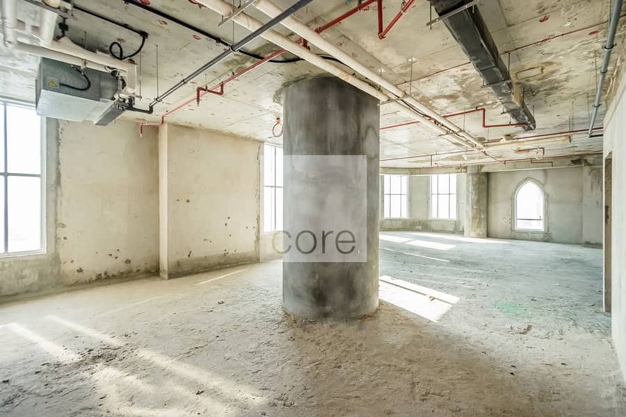 Spacious Shell and Core Office | High Floor