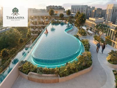 1 Bedroom Flat for Sale in Jumeirah Village Circle (JVC), Dubai - Rooftop Infinity Pool. jpg 1 Bedroom Flat for Sale in Jumeirah Village Circle (JVC), Dubai - Rooftop Infinity Pool. jpg