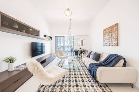 1 Bedroom Apartment for Rent in Dubai Marina, Dubai - Designer Furnished | Bills Inc | Largest Layout