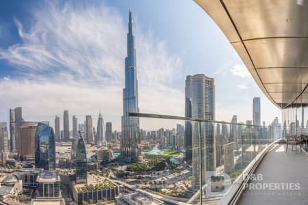 2 Bedroom Flat for Sale in Downtown Dubai, Dubai - Best Layout | High Floor | Full Burj Khalifa View