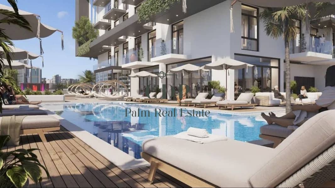 Penthouse spacious with 50% post handover plan private pool - Image 5