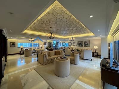 4 Bedroom Penthouse for Sale in Business Bay, Dubai - Lavishly Furnished Huge 4BR+M Duplex Penthouse