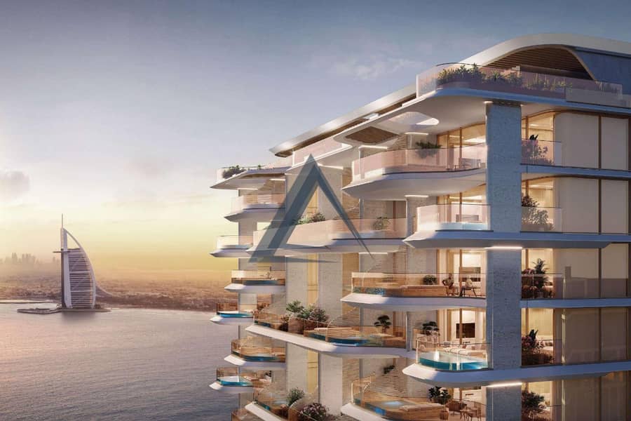 Full Sea View & Partial Atlantis| Fully Equipped| Premium Finishes and Materials - Image 13