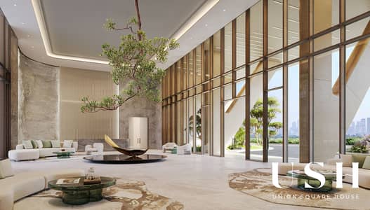 2 Bedroom Apartment for Sale in Dubai Islands, Dubai - Hado_Lobby Lounge. jpg 2 Bedroom Apartment for Sale in Dubai Islands, Dubai - Hado_Lobby Lounge. jpg